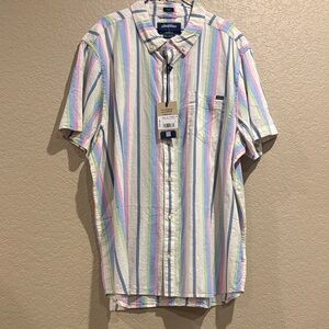 Chubbies Pastel Striped Men's Button-Down Shirt